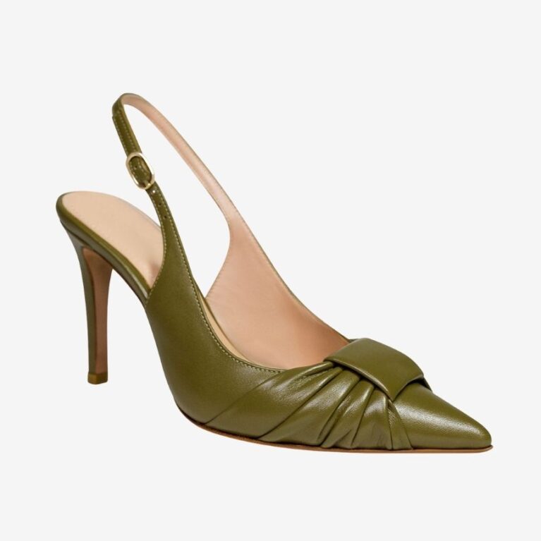 Emerald Grace Green Heel